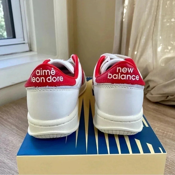 ALD x New Balance T500 Tennis Oxfords Sneaker Shoes Red Mens 6 / Womens 7.5 - Picture 5 of 15